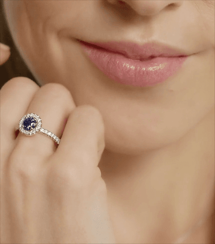 Solitaire Valérie focus image